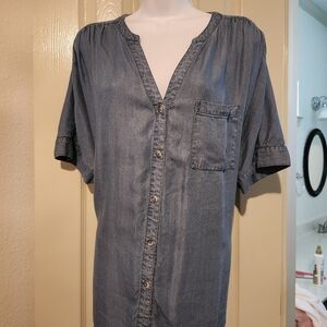 2-Piece Polished Denim Set